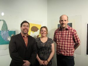 Left to right : James Rankin, Sherri Montone and Jeremy Smith